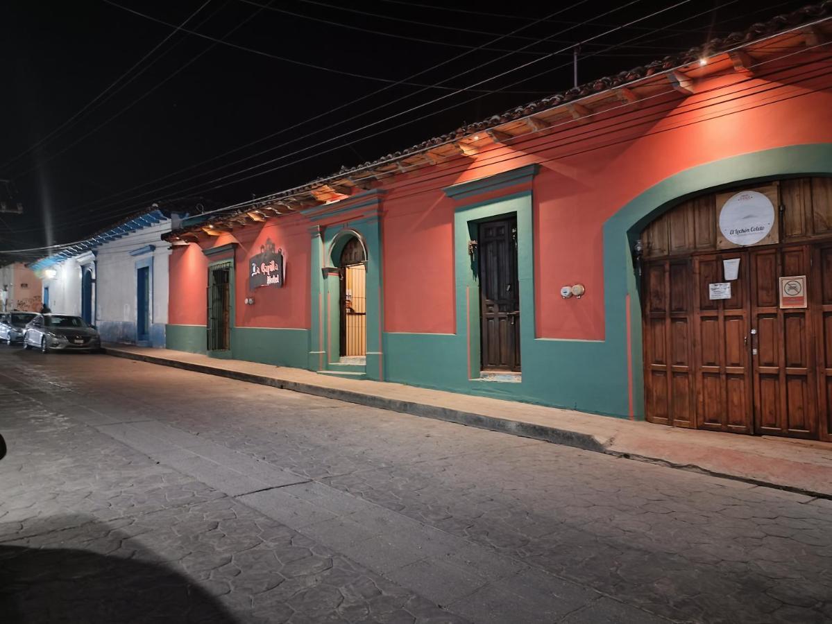 Hotel La Capilla ซานกริสโตบัล เด ลาสกาซาส ภายนอก รูปภาพ